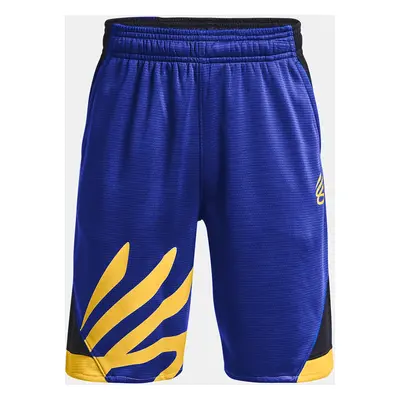 Under Armour Kraťasy B CURRY SPLASH SHORT-BLU - Kluci