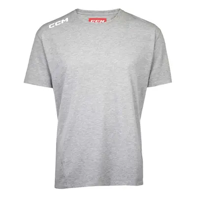 Pánské tričko CCM SS Essential Tee Grey