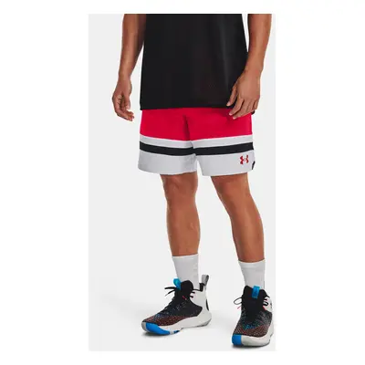 Under Armour Kraťasy UA Baseline Woven Short II-RED - Pánské