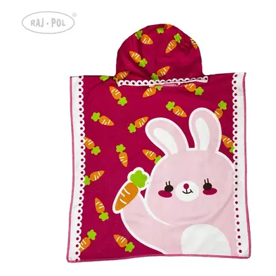 Raj-Pol Unisex's Towel Beach Poncho Bunny