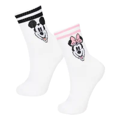 DEFACTO Woman Disney Mickey & Minnie 2-Piece Socks