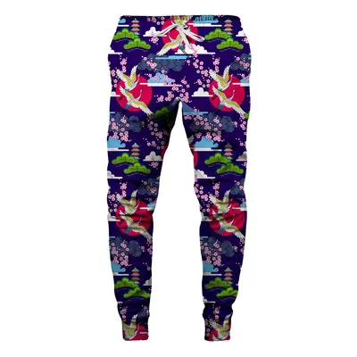 Aloha From Deer Unisex's Colorful Cranes Sweatpants SWPN-PC AFD914