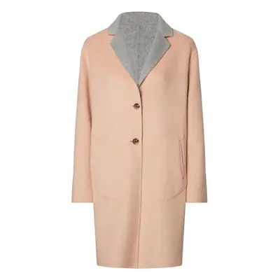 Tommy Hilfiger Coat - ALISON REV DF WOOL BLEND COAT pink