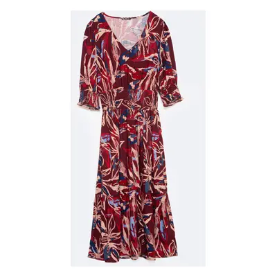 Big Star Woman's Dress 000 Multicolor