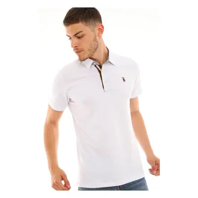 T8582 DEWBERRY MEN'S T-SHIRT-WHITE