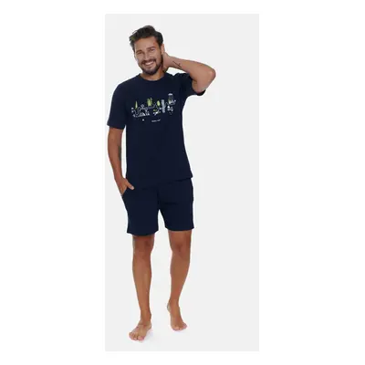 Doctor Nap Man's Pyjamas PMB.5355 Navy Blue