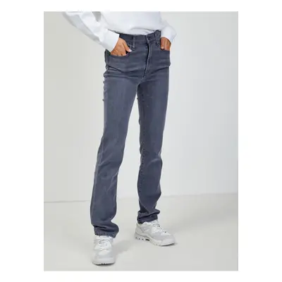 Levi&#39;s Šedé dámské straight džíny Levi's® - Dámské