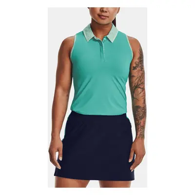 Under Armour Tílko UA Iso-Chill Sleeveless Polo-GRN - Dámské