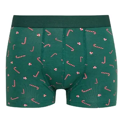 DEFACTO Men's Christmas Themed Boxer