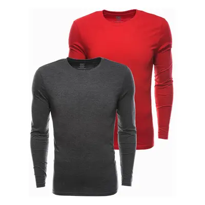 Ombre Men's plain longsleeve - mix