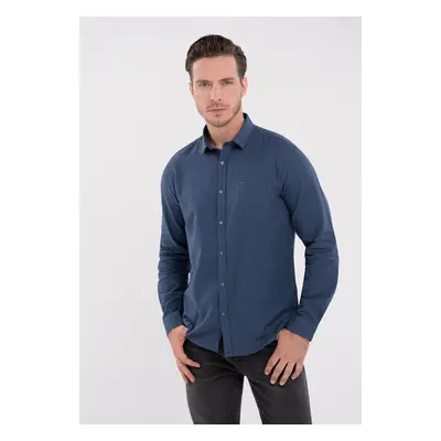 Volcano Man's Shirt K-Odar Navy Blue