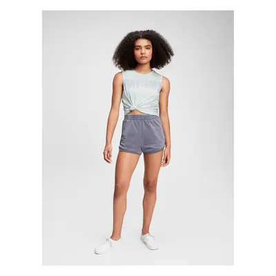 GAP Dětské šorty high rise dolphin shorts - Holky