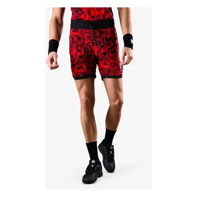 Pánské šortky Hydrogen Chrome Tech Shorts Red