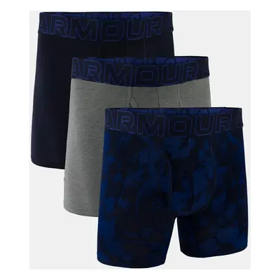 Under Armour Pánské boxerky UA Perf Cotton Nov 6in - 3pk - Pánské