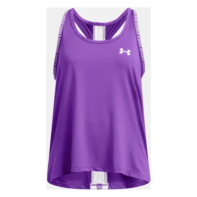 Dívčí tílko Under Armour Tech Knockout Tank-PPL - Holky