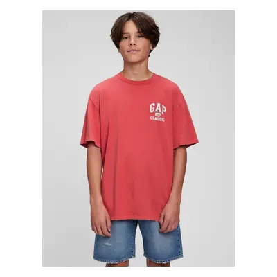 GAP Teen organic tričko logo Classic - Kluci