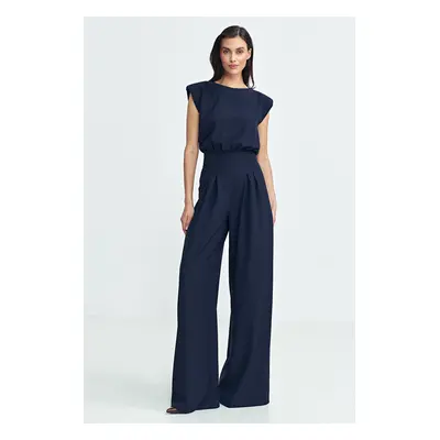 Nife Woman's Overall KM41 Navy Blue