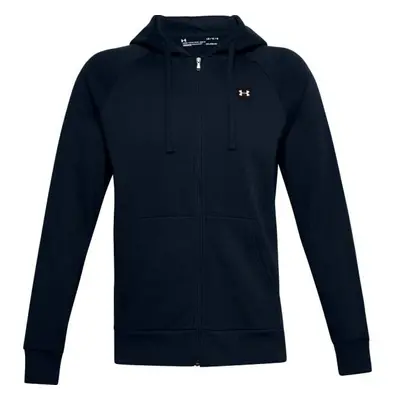 Pánská mikina Under Armour Rival Fleece FZ Hoodie Dynamic dark blue 3XL