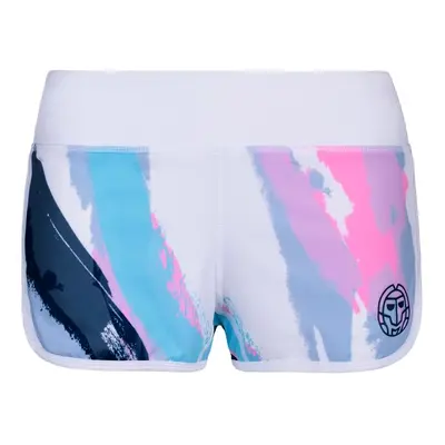 Dámské šortky BIDI BADU Hulda Tech In Shorts White/Aqua