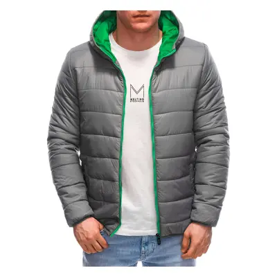 Edoti Men's mid-season quilted jacket