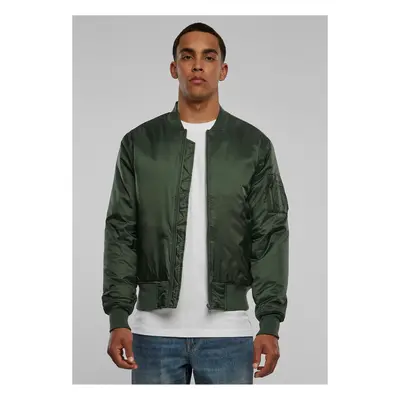 Basic Bomber Jacket olivová