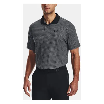 Under Armour Tričko UA Perf 3.0 Printed Polo-BLK - Pánské