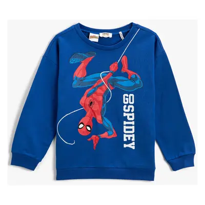 Koton Spider-Man Sweatshirt Printed Licensed