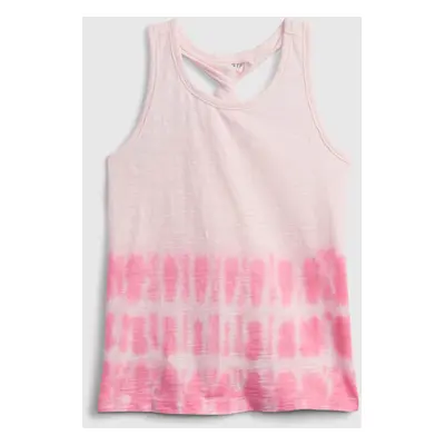 GAP Dětský top twist back tank - Holky