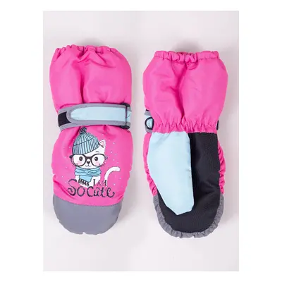 Yoclub Kids's Children'S Winter Ski Gloves REN-0310G-A110