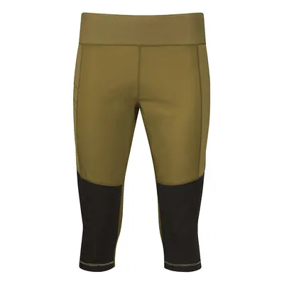 Dámské 3/4 legíny Bergans Fløyen V2 3/4 W Pants Olive Green