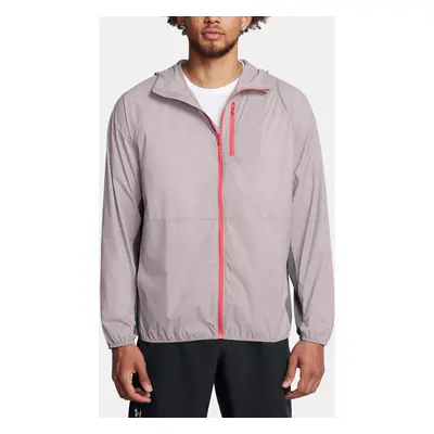 Pánská bunda Under Armour LAUNCH LIGHTWEIGHT JKT-GRY - Pánské