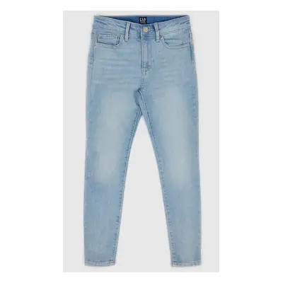 GAP Dětské džíny jeggings high rise - Holky