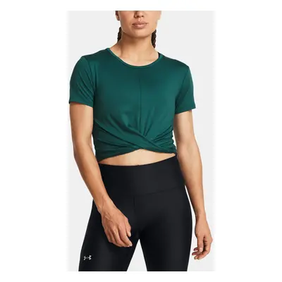 Under Armour Tričko Motion Crossover Crop SS-BLU - Dámské