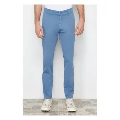 Trendyol Light Blue Slim Fit Chino Trousers