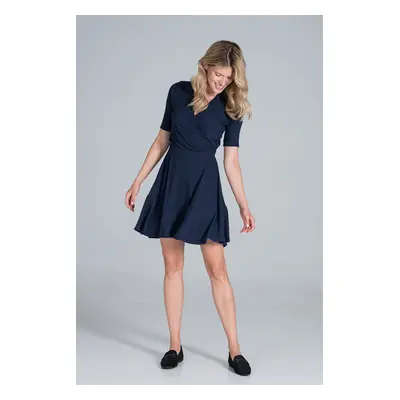 Figl Woman's Dress M821 Navy Blue