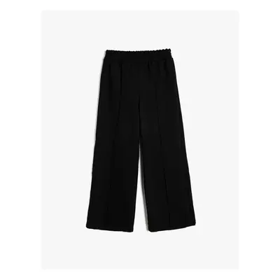 Koton Girl Tracksuit Bottoms Black 5wkg40168ak