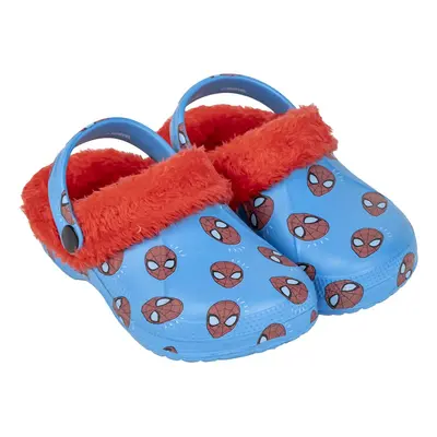 HOUSE SLIPPERS CLOG FLEECE SPIDERMAN