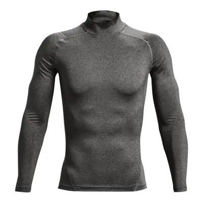 Pánské tričko Under Armour HeatGear Armour Comp Mock LS Gray