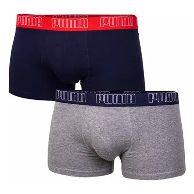 Puma Man's 2Pack Underpants Grey/Navy Blue