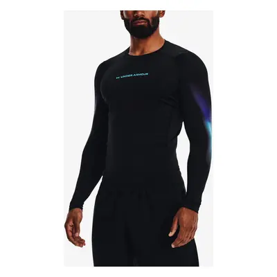 Pánské tričko Under Armour UA HG Armour Novelty LS-BLK