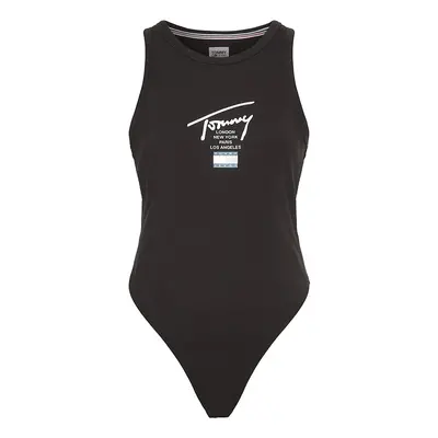 Tommy Jeans Bodysuit - TJW MODERN SIGNATURE BODY TANK black