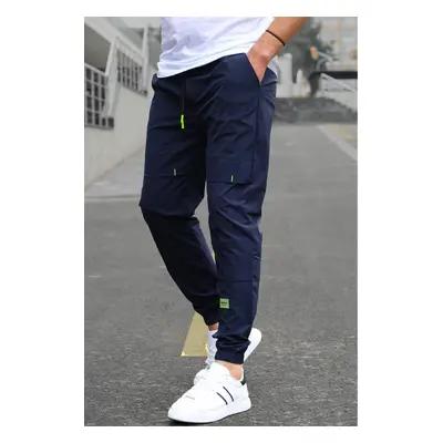 Madmext Basic Navy Blue Tracksuit