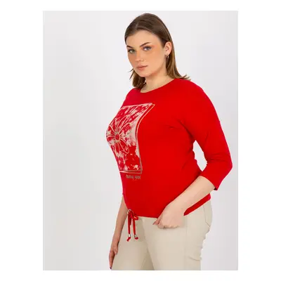 Blouse-RV-BZ-8470.93P-red