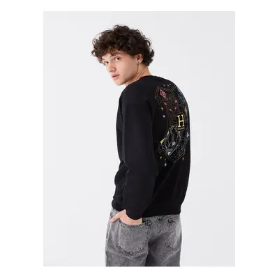 LC Waikiki Crew Neck Long Sleeve Printed Men's Sweatshirt