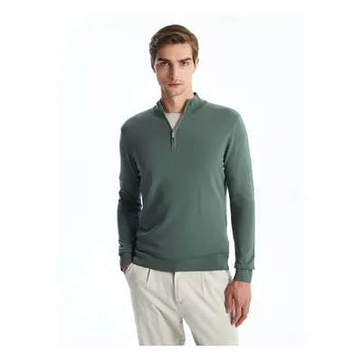 LC Waikiki High Collar Long Sleeve Men's Knitwear Sweater