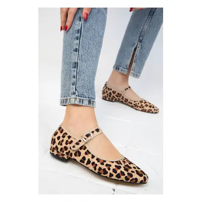 Soho Leopard Women's Ballerina