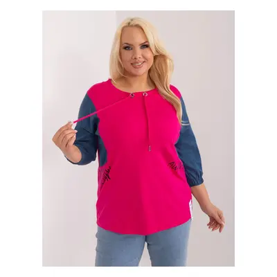 Blouse-RV-BZ-9401.24-fuchsia