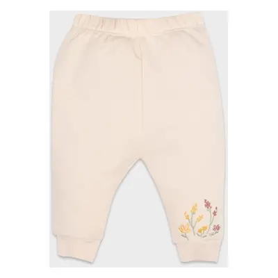 DEFACTO Baby Girl Floral Elastic Waist Leg Sweatpants