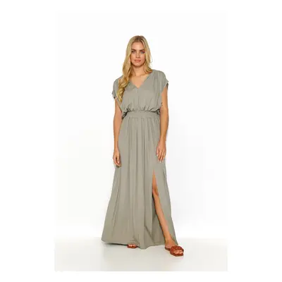 Makadamia Woman's Dress M825 Dark