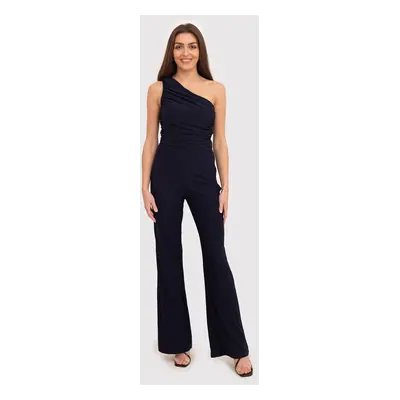 AX Paris Woman's Jumpsuit PA610 Navy Blue